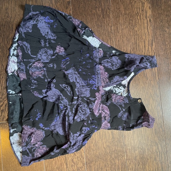 Wilfred Octave floral sleeveless blouse S - Picture 3 of 3